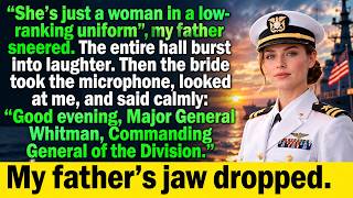 My Dad Humiliated Me at My Wedding—Until the Bride Called Me “Major General”