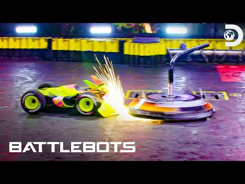 Hardest Blows In Battlebots History Hypershock Vs. Gigabyte! | Battlebots