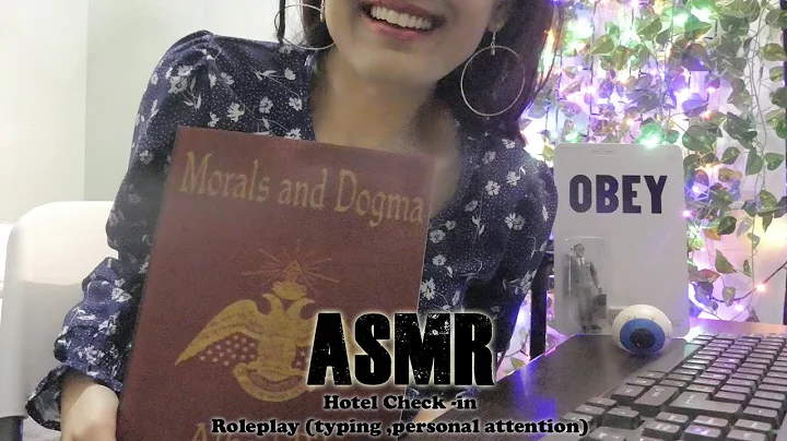 [ASMR] Hotel Check-in Roleplay (typing,personal attention)