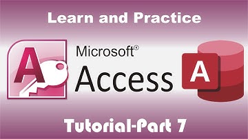 #70-MS Access: How to create Switchboard in Access (Lab Assignment-29)