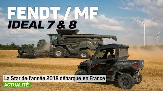 New - FENDT Ideal 8 PL + MASSEY FERGUSON Ideal 7 PL moissonneuses batteuses / Combine Harvester