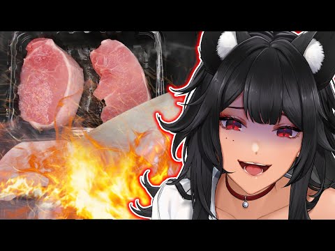 COOKING PEPPA PI- I mean making Pork Katsu~🐷🔥