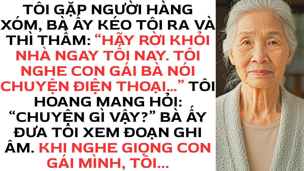 Tôi quên nói với con gái là mắt tôi đã khỏi, vì thế tôi đã nhìn hành động kinh hoàng của nó dành ...
