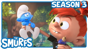 Vanity Turns into a Doll! 😱 • The Smurfs 3D • Cartoon movies