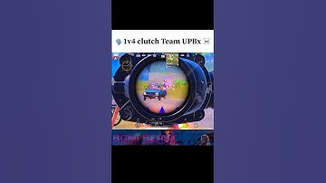 1v4 against team UPBx😱🔥