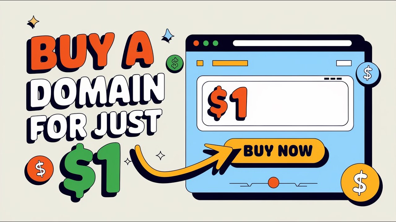 How to Buy a Domain for Just $1 Without Hosting