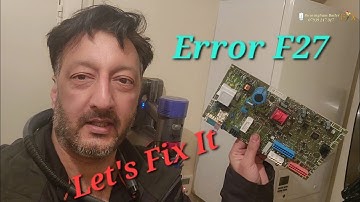 Vaillant boiler repair in Birmingham Error code F27 diagnosis and fix