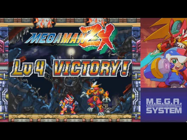 Mega Man ZX - All Lv.4 Pseudoroid Battles ZX-Buster Only - YouTube