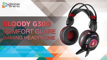 BLOODY G300 COMFORT GLARE GAMING HEADPHONE | A4TECH | Global Brand Pvt Ltd