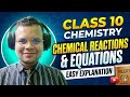 🔥📚 Chemical Reactions & Equations °Class 10 NCERT One Shot #viral #rajsirasansol #science #chemistry