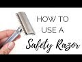 How To Use A SAFETY RAZOR | Legs & Under Arm Demo | Zero waste/Low Impact Movement