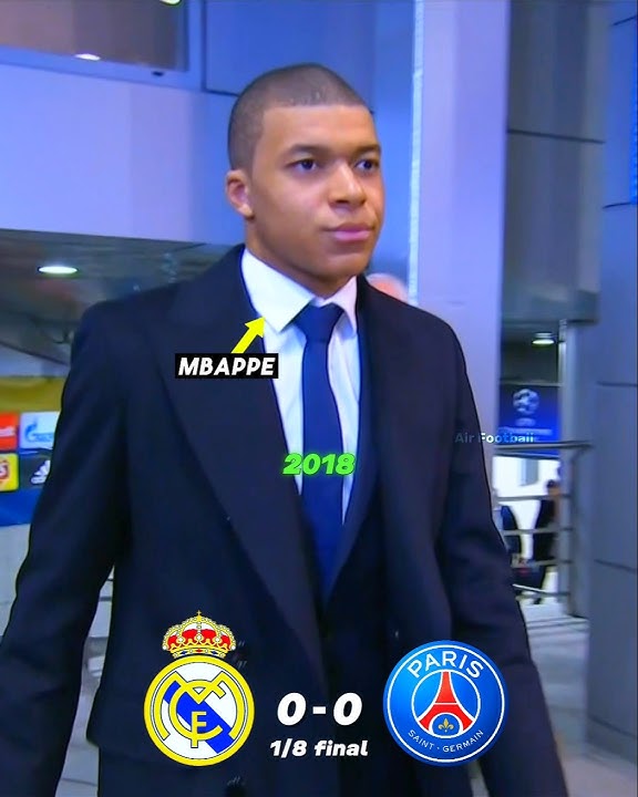 Mbappé in the PSG vs Real Madrid playoff series 🥶