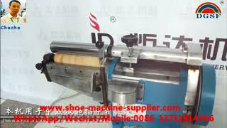 Soft Cylinder Insole Cementing Machine BD-326 screenshot 4