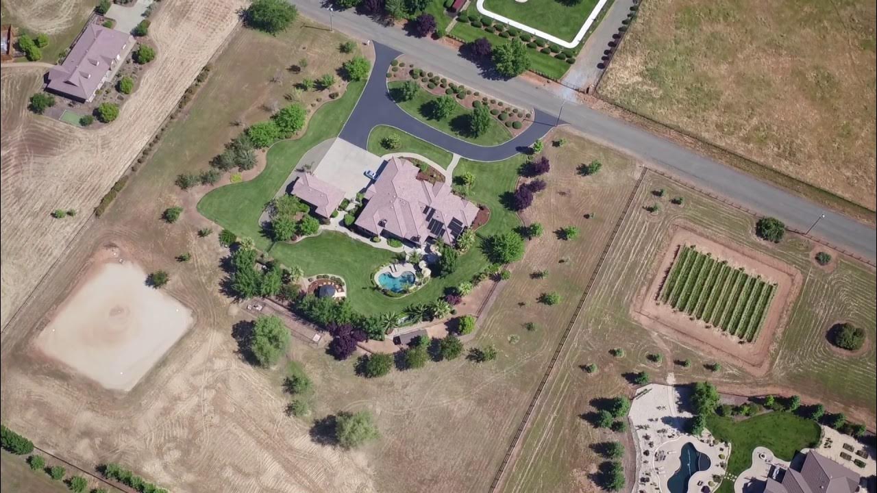 5040 Milton Ranch Rd, Shingle Springs, Ca Aerial Video of Milton Ranch