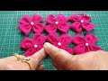 336-Beautiful fabric flowers to make mats/quilts/Laces/frock yokes