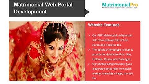 Matrimonial Website Creation