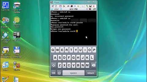 How to Change the Root password on iPhone