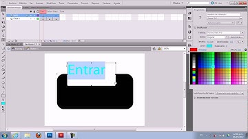 Boton animado - Flash