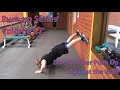 Push Up Series Volume 17: Dive Bomber Push Up Against Wall
