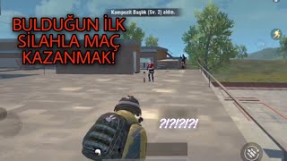 SADECE İLK BULDUĞUN SİLAH İLE MAÇ KAZANMAK PUBG MOBİLE Lite