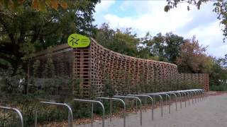 Mit Hans Hurch am Augartenspitz