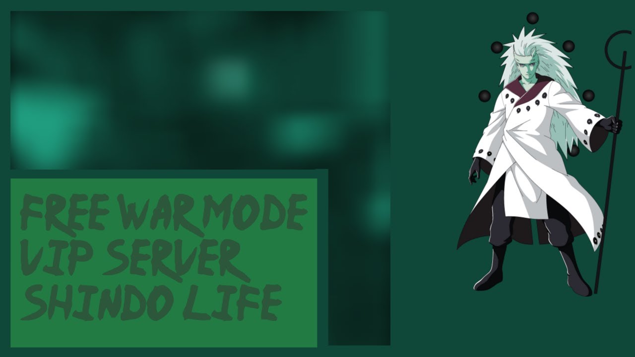 Shindo Life War Mode Private Server Codes 