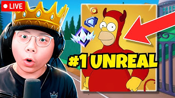 🔴LIVE - #1 UNREAL RANKED ZERO BUILD ASIAN PLAYER