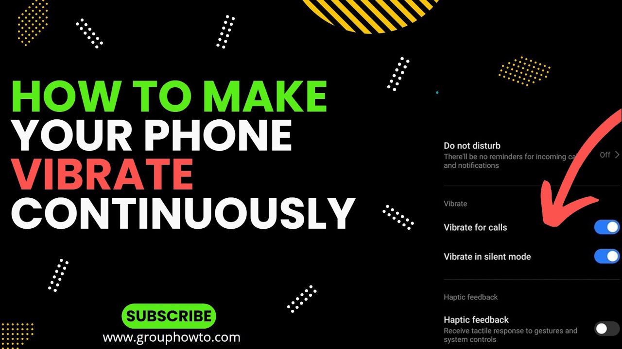 How To Make Your Android Phone Vibrate Continuously How To Make Your Android Phone Vibrate Continuously