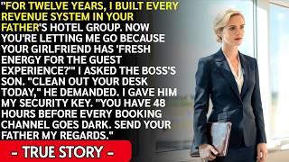 I Built His Family's Hotel Empire—Then He Fired Me for Her