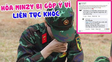 🔥 Hòa Minzy bị góp ý vì liên tục khóc ở Sao Nhập Ngũ, nữ ca sĩ tiết lộ nỗi ám ảnh trong sự nghiệp