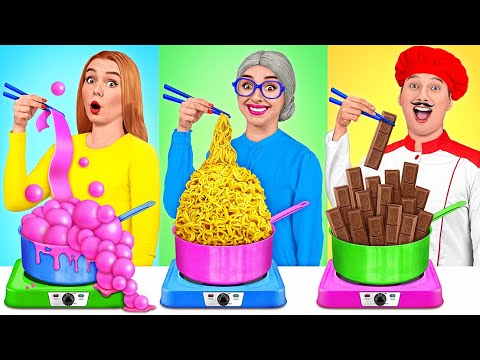 فيديو Ich vs Oma: Koch-Challenge | Lustige Food-Hacks von Multi DO Challenge