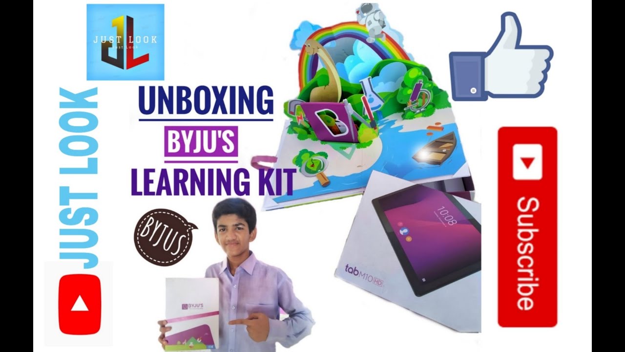 Unboxing Of Learning Kit BYJU`s Learning kit Full Video 1080p