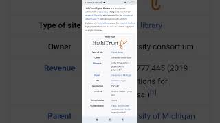 Hathi trust Digital Library.