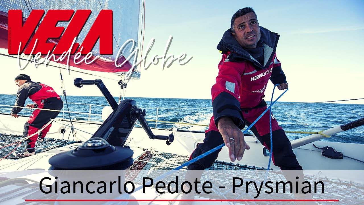 ⁣Intervista a Giancarlo Pedote, pochi minuti prima della partenza del giro del mondo Vendée Globe