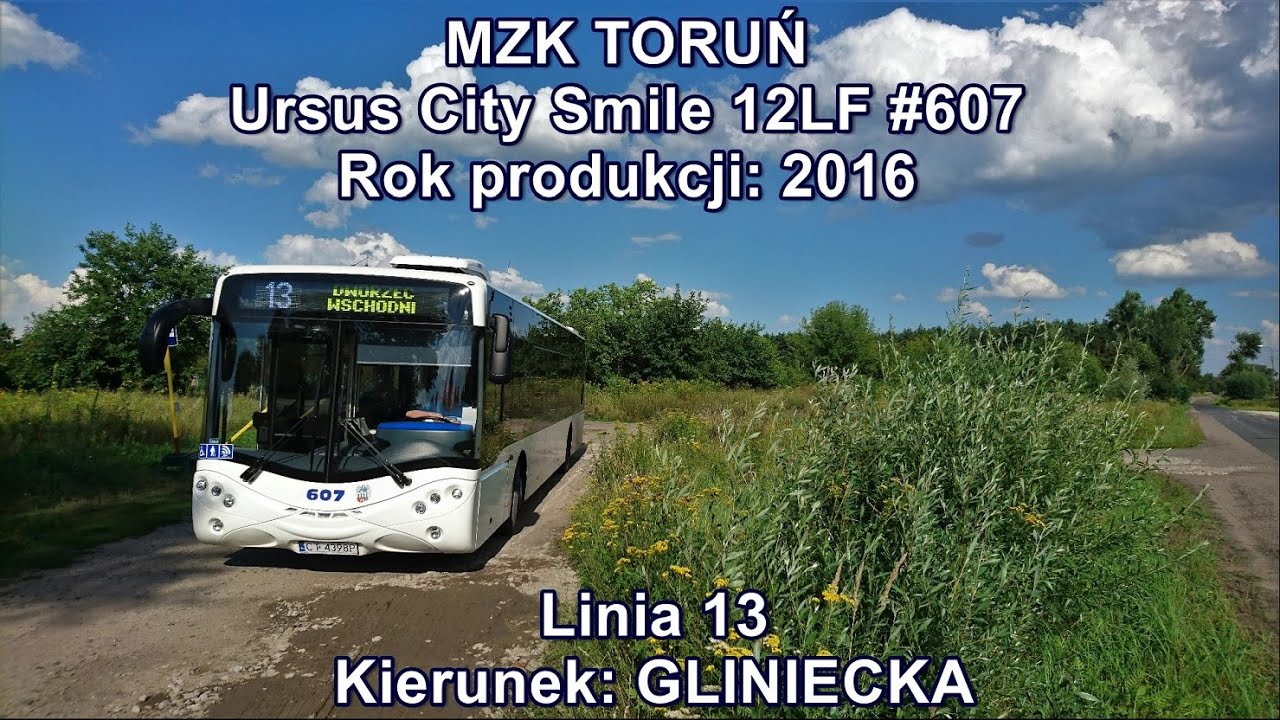 MZK Toruń - Linia 13, Ursus CS12LF #607