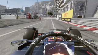 Recreation Of Max Verstappen's Pole Lap Of The 2023 Monaco Grand Prix On F1 23.