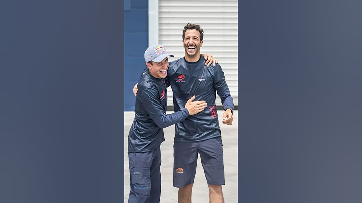 Final road trip—who’s your dream passenger? #danielricciardo #marcmarquez