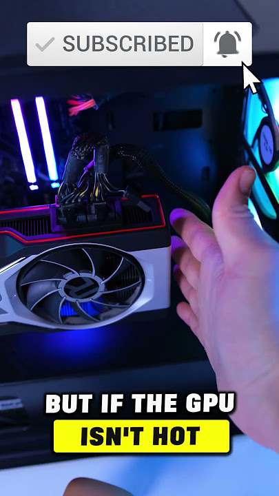 GPU Fans Not Spinning? Try This #shorts