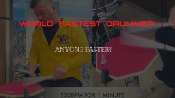 !320BPM! 1 MINUTE SINGLE STROKE ROLL