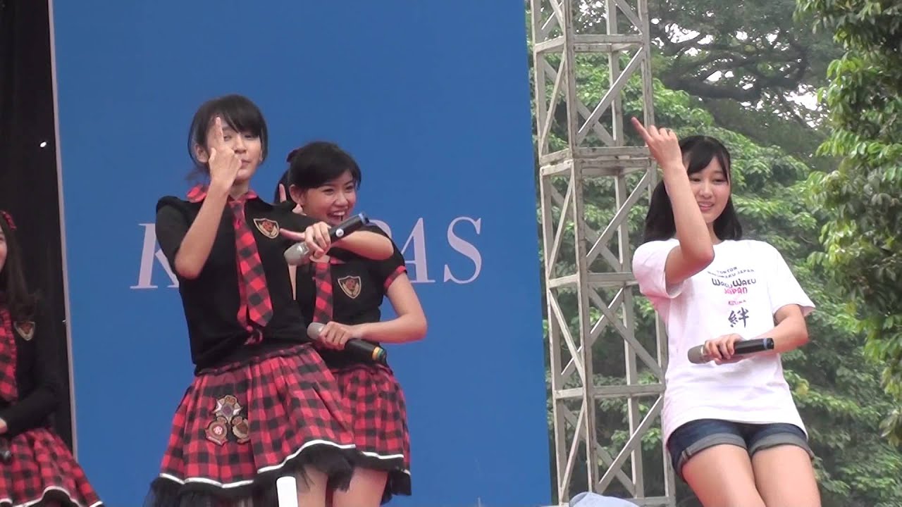 [FANCAM] JKT48 with Rena & Hirari - Koisuru Fortune Cookies at Kizuna Ekiden