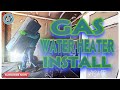 Gas WATER HEATER Install (ASMR) #plumber #plumbing #waterheater #asmr