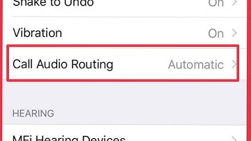 iPhone 6 | How To On/Off Call Audio Routing Settings