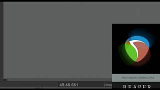 Dual-mono-to-stereo session conversion workflow in Reaper.