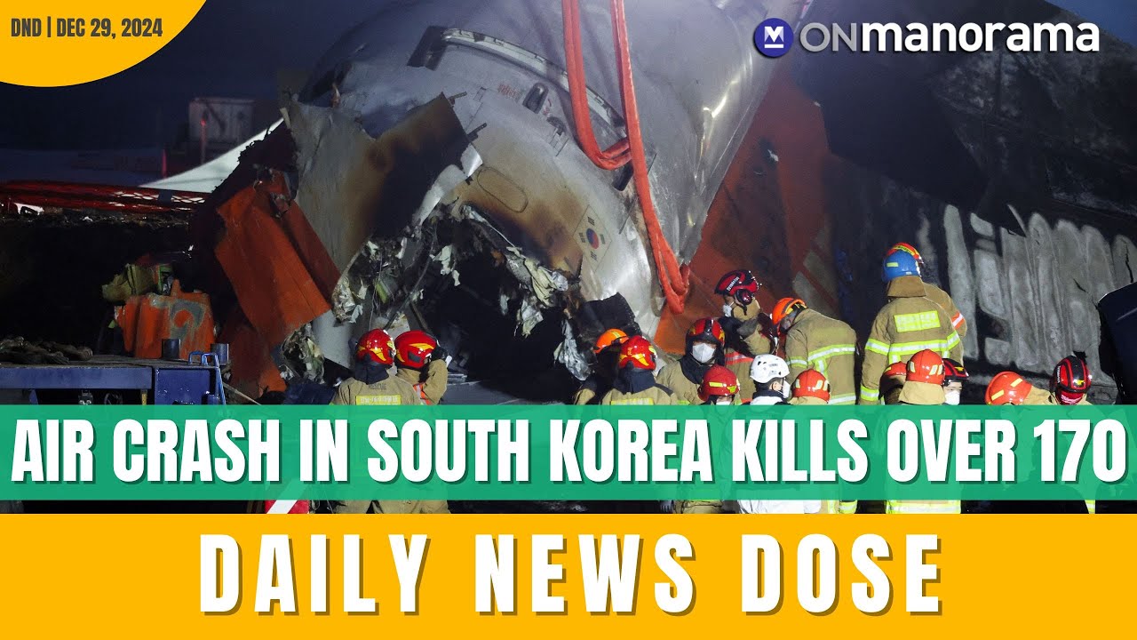 Jeju air crash at Muan airport claims 176 lives in South Korea | Dec 29 ...