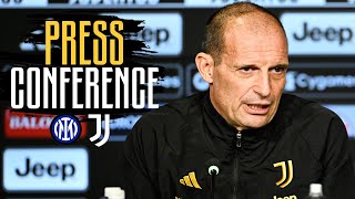 Allegri’s Press Conference towards Derby d’Italia #InterJuve