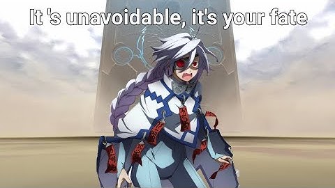 You cannot change your fate, no one can