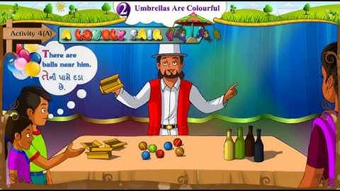 STD 5th English | Unit 2 Activity 4 A | Story with Animation and Gujarati Meaning
