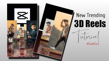 3D Smooth Image Reels video Editing | 3D smooth image Capcut Template | Capcut Trending Template