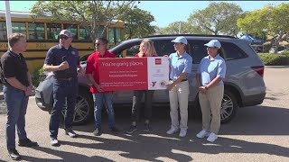 U.S. Marine Corps Veteran is gifted a new car from San Diego Honda Dealers