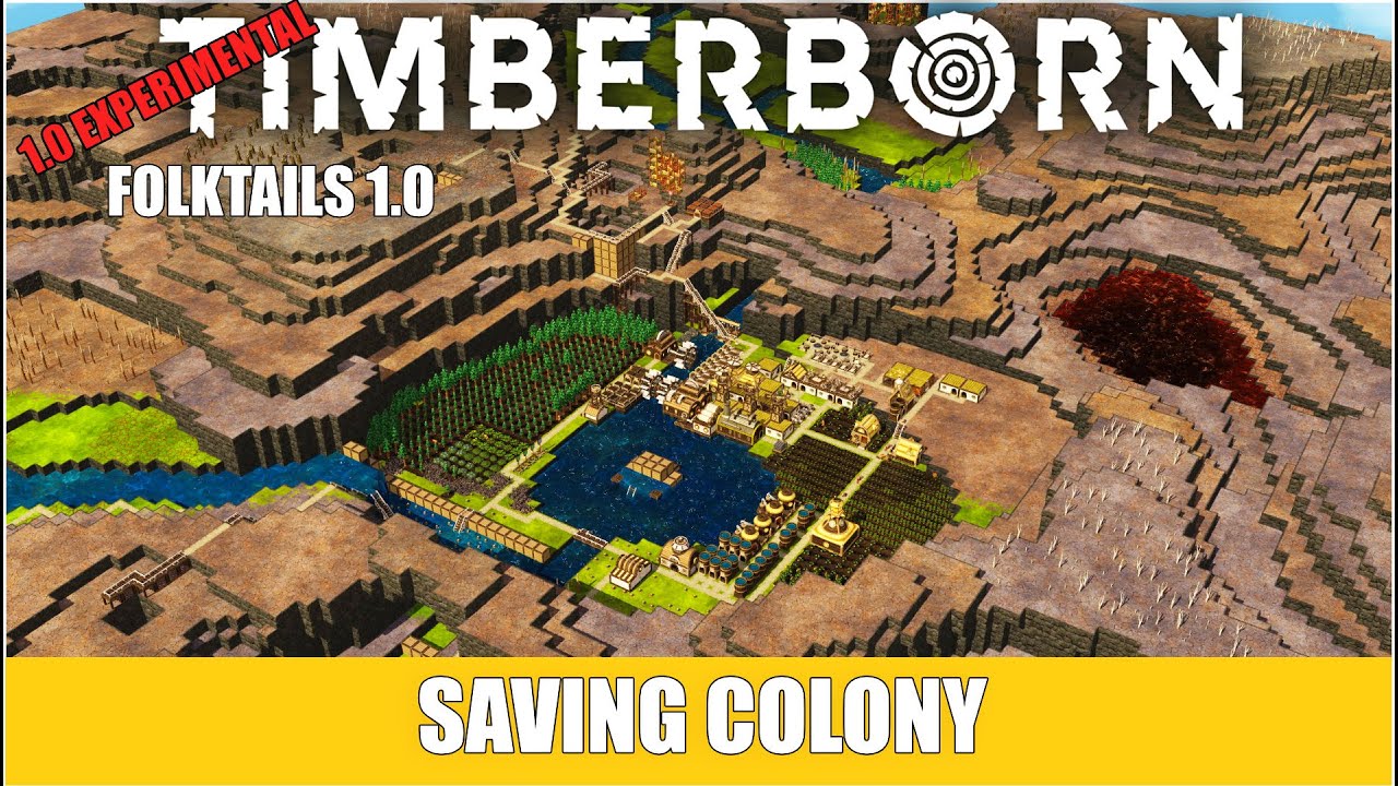 Timberborn 1.0 Experimental – The Badtide Almost Got Us EP2